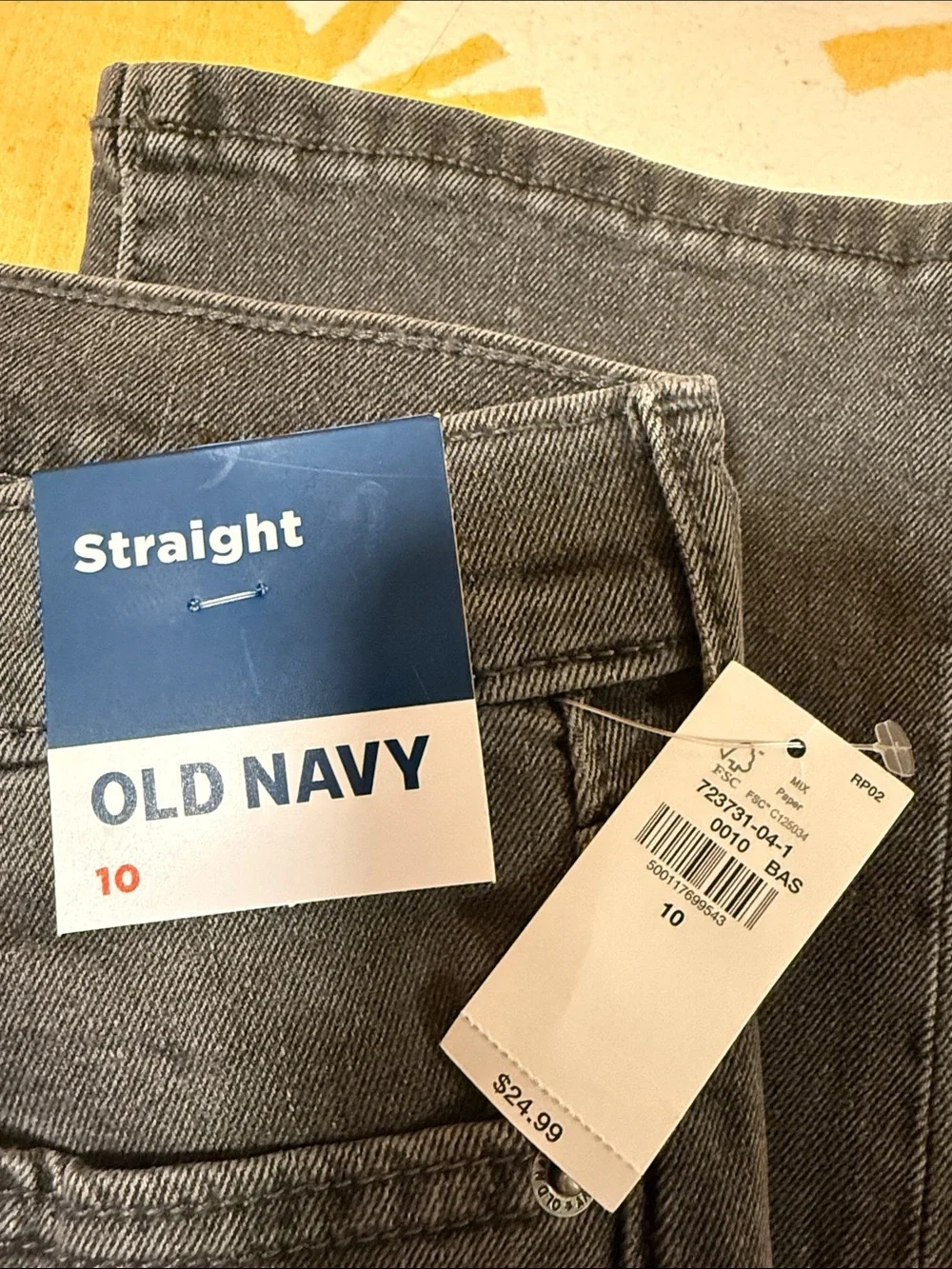 Old Navy Boys size 10 Straight Jeans